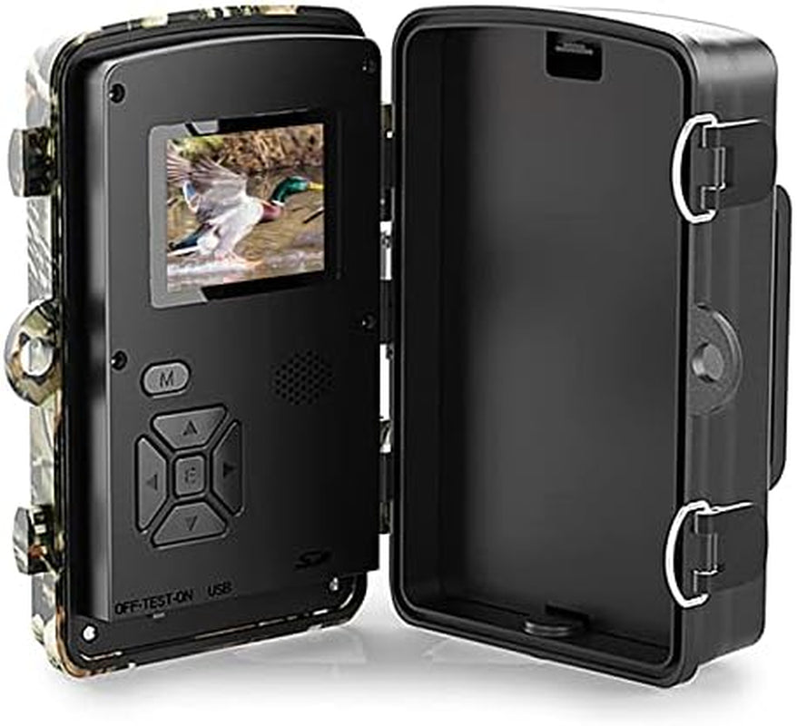 16MP 1080P Wildlife Trail and Game Camera Motion Activated Security Camera IP66 Waterproof Outdoor Infrared Scouting Camera Camera
